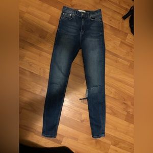 Dark wash jeans